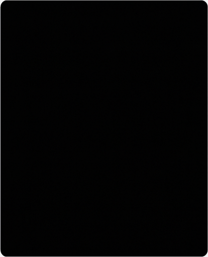 black rectangle.
In-Game asset.  2d.  High contrast.  No shadows