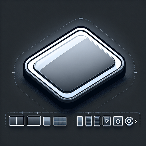 A modern clean empty rectangular button.
Single Game Texture. In-Game asset. 2d. Blank background. High contrast. No shadows.