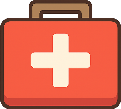 health pack. No background. Transparent background. Blank background. No shadows. 2d. In-Game asset. flat