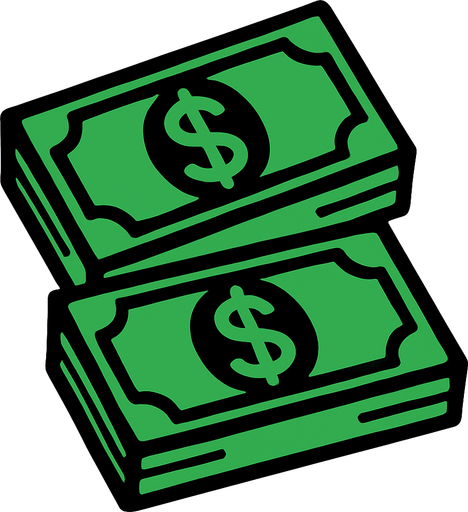 💸💸💸💸 para.
In-Game asset.  2d.  High contrast.  No shadows