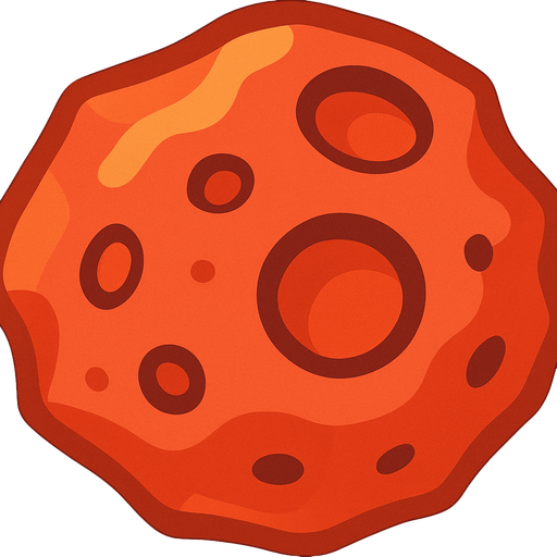 Красно оранжевый