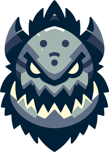 in-game asset. 2d. monster head from top view. blank background. minimalistic flat graphic. Single Game Texture. In-Game asset. 2d. Blank background. High contrast. No shadows..
Single Game Texture. In-Game asset. 2d. Blank background. High contrast. No shadows.
