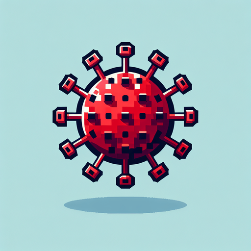 virus 2d.
Single Game Texture. In-Game asset. 2d. Blank background. High contrast. No shadows.