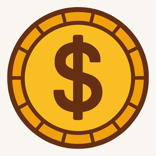 round money board.
In-Game asset.  2d.  High contrast.  No shadows