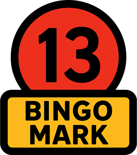 Bingo Mark.
In-Game asset.  2d.  High contrast.  No shadows