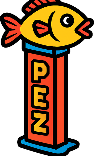pez.
In-Game asset.  2d.  High contrast.  No shadows