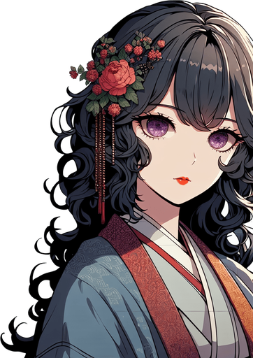 A beautiful woman in a anime style with no eye, no eyebrow and no mouth.
Single Game Texture. In-Game asset. 2d. Blank background. High contrast. No shadows.