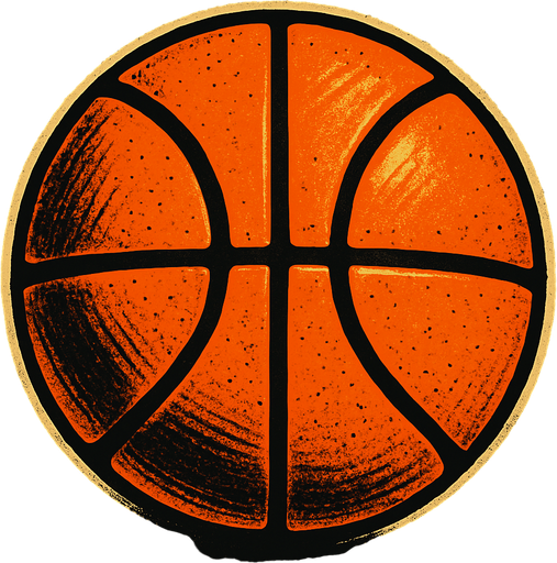 Basketball 2d 2d facing the front of the camera
In-Game asset.  2d.  High contrast.