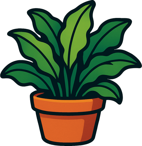 plantDecoration.
In-Game asset.  2d.  High contrast.  No shadows