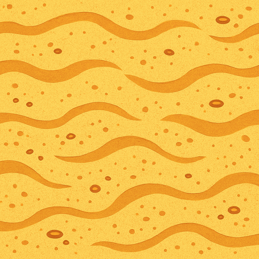 The sand ground of some sort of beach.
In-Game asset.  2d.  High contrast.  No shadows