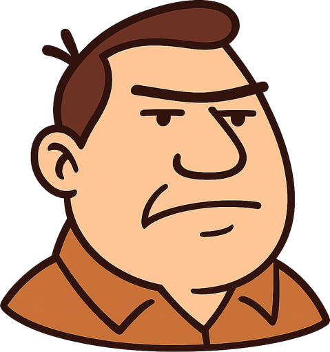 a man head
. No background. Transparent background. Blank background. No shadows. 2d. In-Game asset. flat