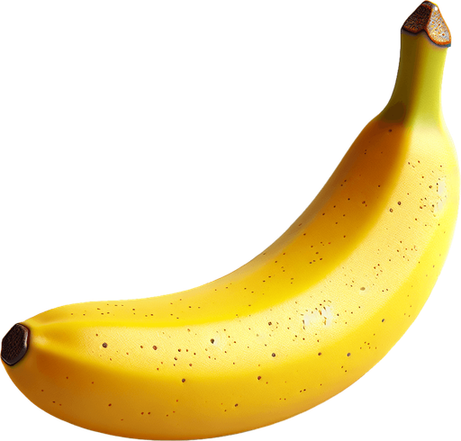 Banana.
3d Detailed and shadow