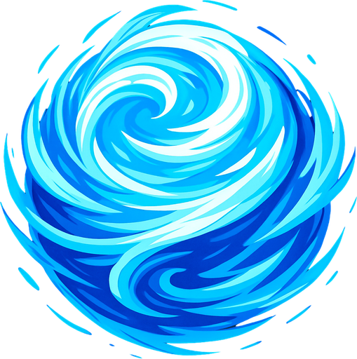 Airball of dragon shout. sphere. HD colors..
In-Game asset.  2d.  High contrast.  No shadows