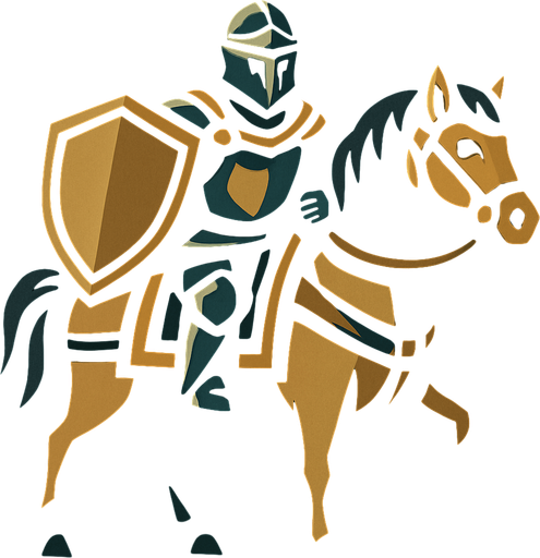 with shield on hand intand of sword