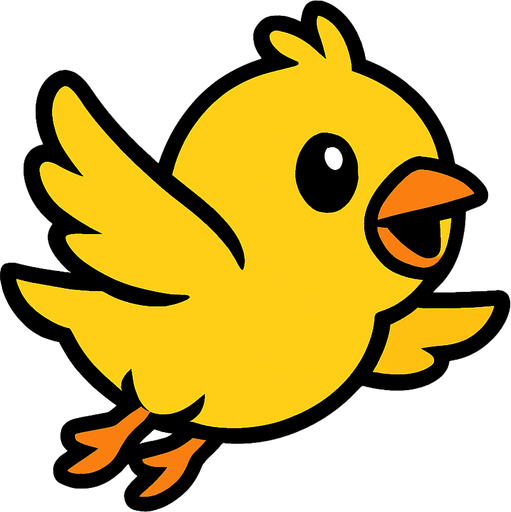 hava civcivi.
In-Game asset.  2d.  High contrast.  No shadows