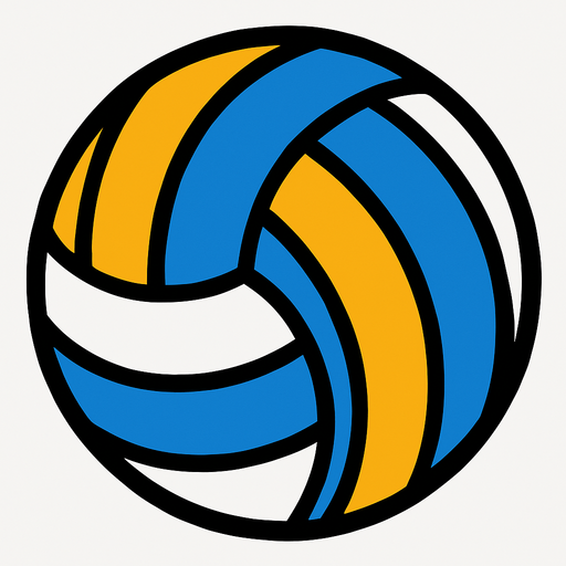 volley ball.
In-Game asset.  2d.  High contrast.  No shadows