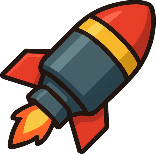 Survivor.io style 2D missile rocket made by HABBY PTE. LTD.