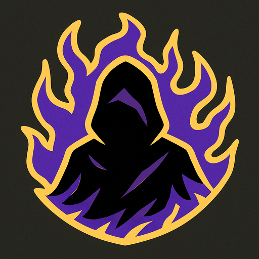 game skill logo, skill name is "shadow". no text. only image..
In-Game asset.  2d.  High contrast.  No shadows