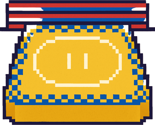 arena de sumo de pixeles.
In-Game asset.  2d.  High contrast.  No shadows