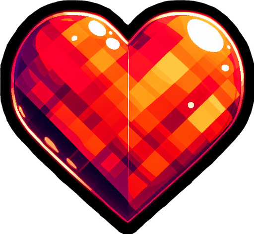 kalp.
Single Game Texture.  In-Game asset.  2d.  Blank background.  High contrast.  No shadows