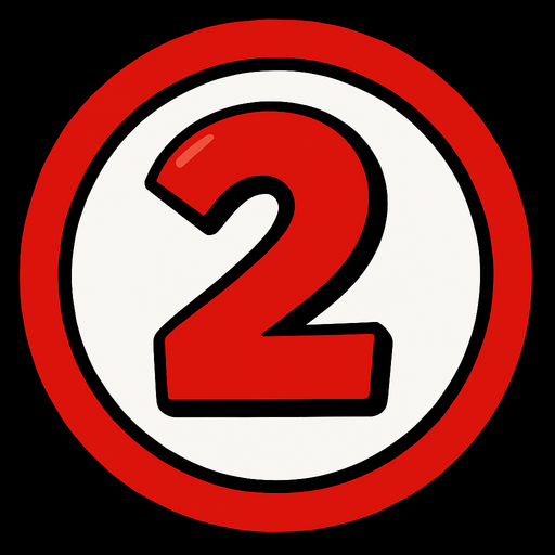 Remove the black circle that is surrounding the red circle, but do not remove the iner black circle that is between the red and the white.