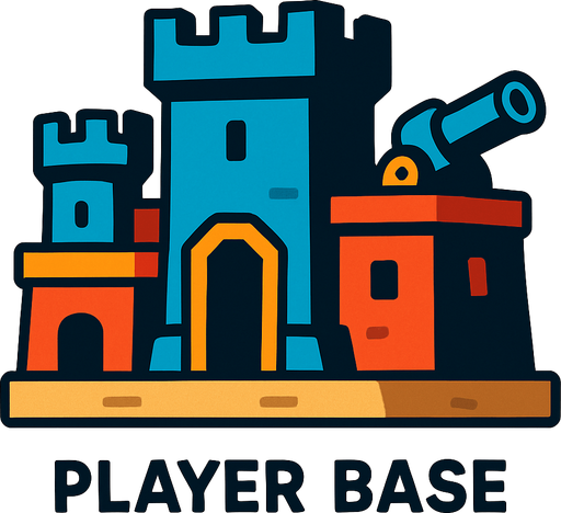 playerBase.
In-Game asset.  2d.  High contrast.  No shadows