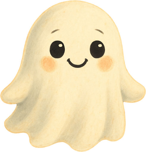 friendly ghost.