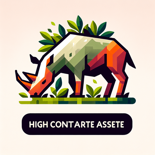 herbivore.
Single Game Texture. In-Game asset. 2d. Blank background. High contrast. No shadows.