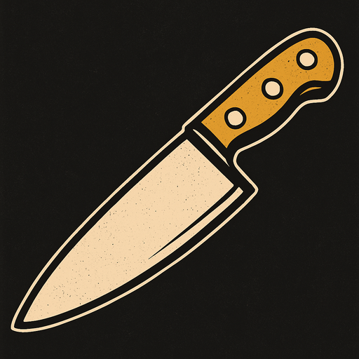 just kitchen knife pictures..
In-Game asset.  2d.  High contrast.  No shadows