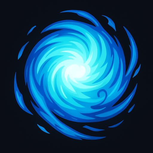 Airball of dragon shout. sphere. HD colors..
In-Game asset.  2d.  High contrast.  No shadows