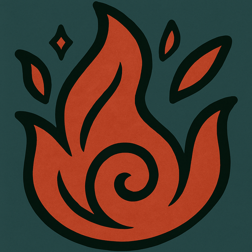 An ember