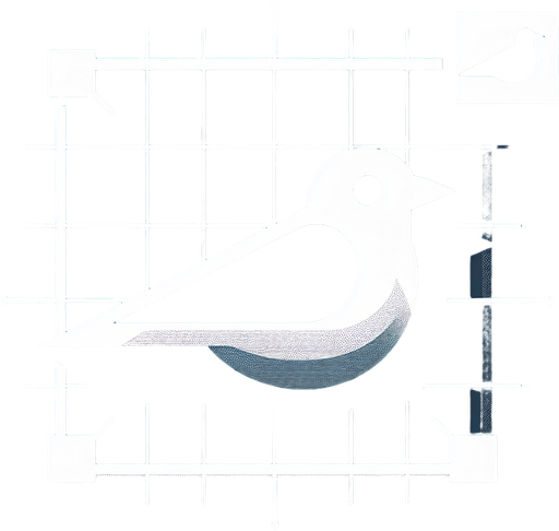 Bird.
Single Game Texture. In-Game asset. 2d. Blank background. High contrast. No shadows.