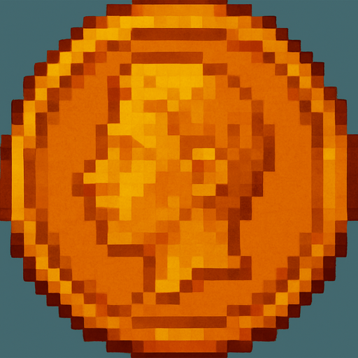 Coin: heads side
