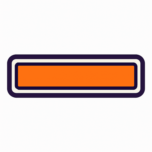 barra llena.
In-Game asset.  2d.  High contrast.  No shadows