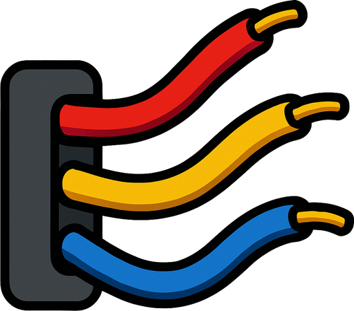 cableWire among us.
In-Game asset.  2d.  High contrast.  No shadows