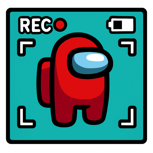 cameraFrame among us.
In-Game asset.  2d.  High contrast.  No shadows