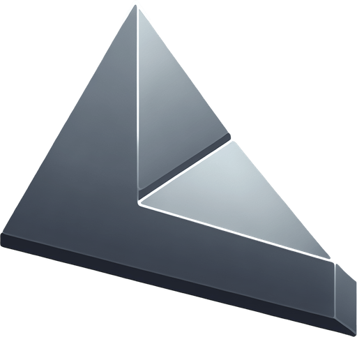 grey left triangle with transparent background.
Single Game Texture. In-Game asset. 2d. Blank background. High contrast. No shadows.