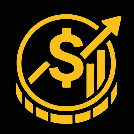 finans logosu.
In-Game asset.  2d.  High contrast.  No shadows