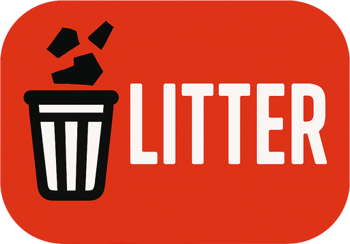litterButton.
In-Game asset.  2d.  High contrast.  No shadows