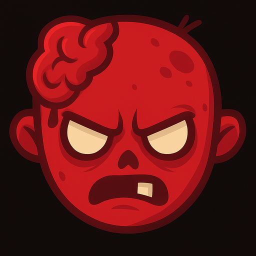 Make it red and angry