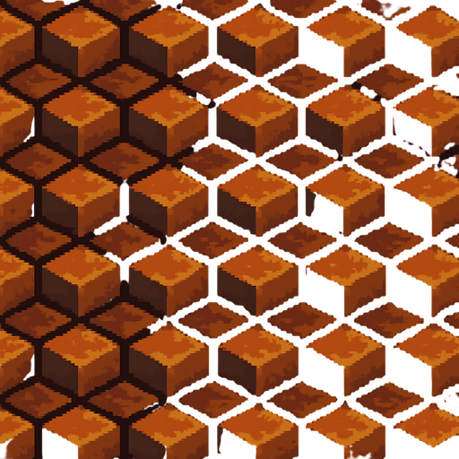 Generame una textura por patron de forma isometrica para el suelo. estilo pixelar.
In-Game asset.  2d.  High contrast.  No shadows