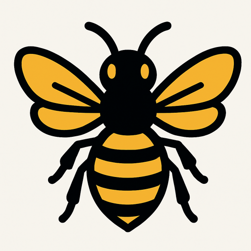 Abeille.
In-Game asset.  2d.  High contrast.  No shadows