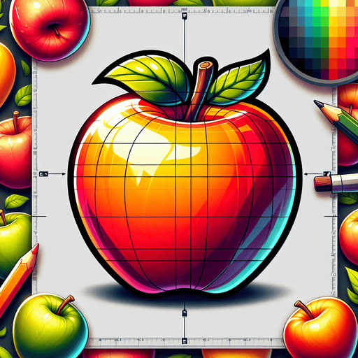 apple.
Single Game Texture. In-Game asset. 2d. Blank background. High contrast. No shadows.