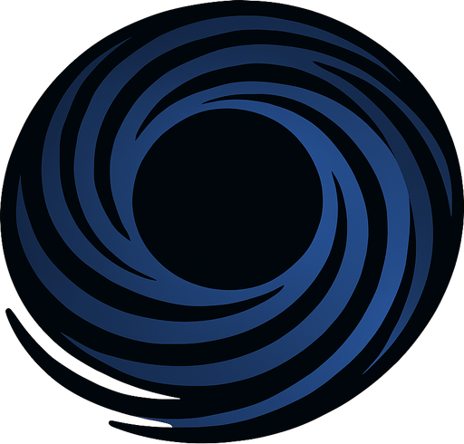 only black hole simple
no background.
In-Game asset.  2d.  High contrast.  No shadows