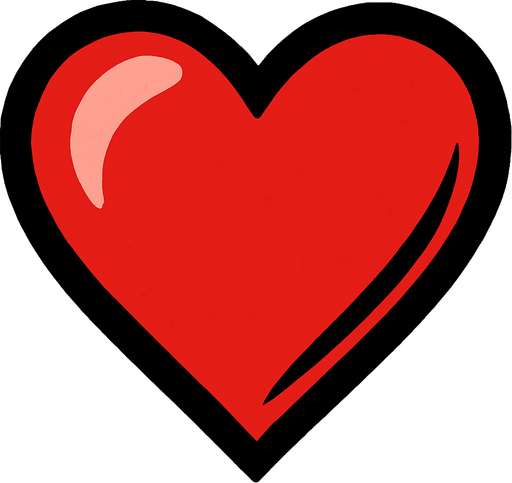corazon.
In-Game asset.  2d.  High contrast.  No shadows