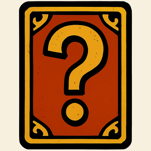 ? card.
In-Game asset.  2d.  High contrast.  No shadows
