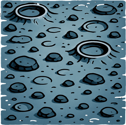 Moon floor for background.
In-Game asset.  2d.  High contrast.  No shadows