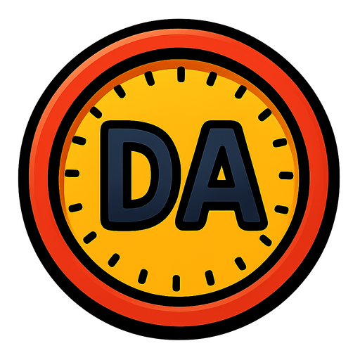 coin with colors, have "DA", hd colors. have black circles and black line for the "DA", between the 2 circles do small black lines all around.
Single Game Texture.  In-Game asset. 2d.  Blank background.  High contrast.  No shadows