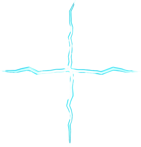 молния должна быть с двух концов одинаковая и ответвления смотреть строго вверх и вниз а не наискосок
