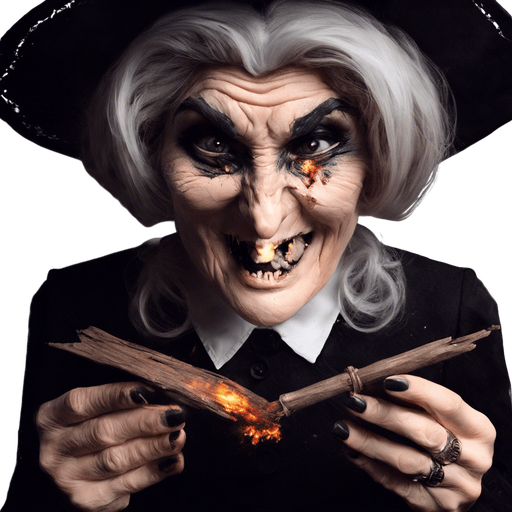 same witch after an explosion